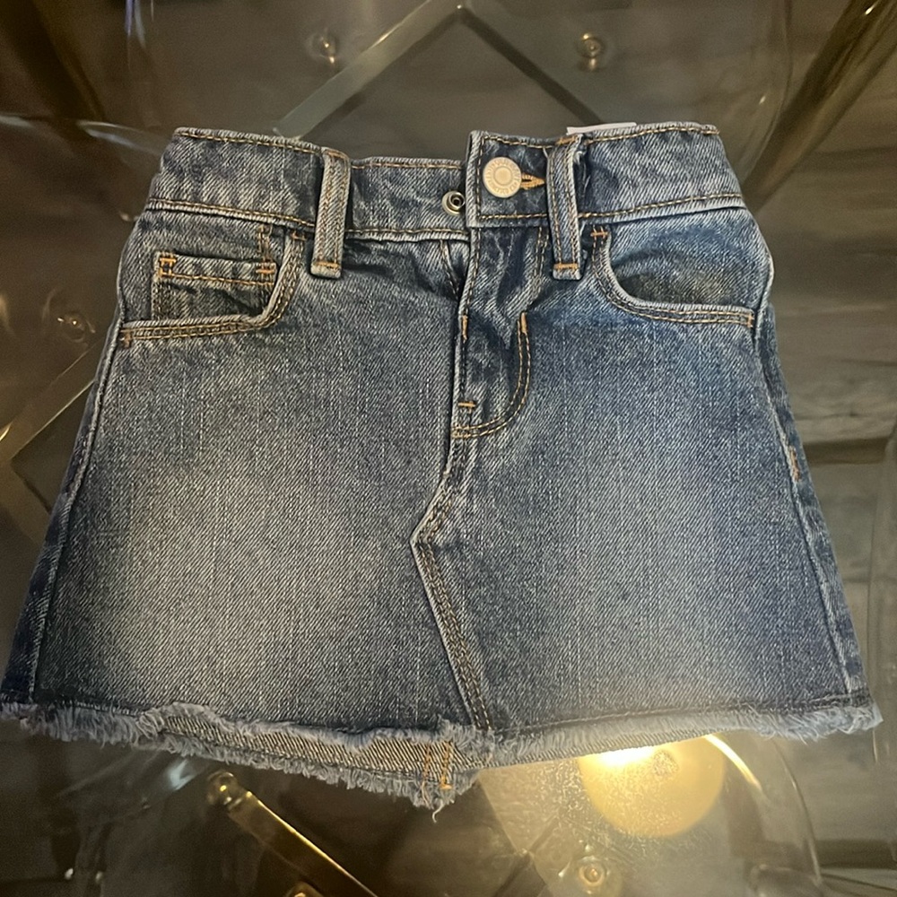 18-24 months girl denim skirt